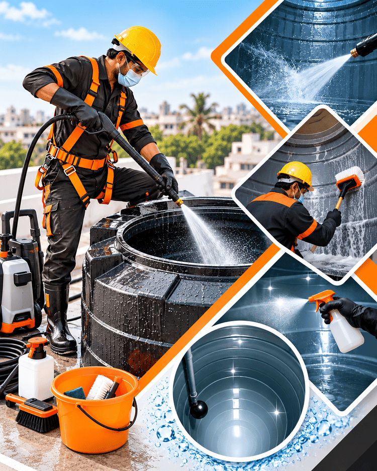 Water Tank Cleaning
